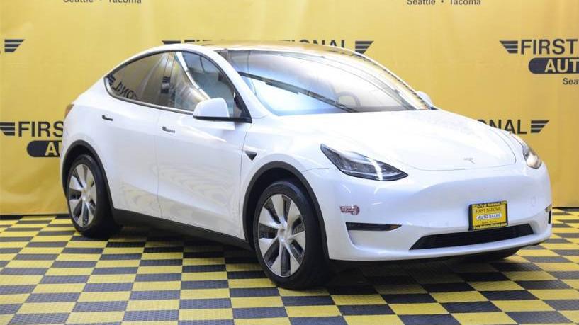 TESLA MODEL Y 2021 5YJYGDEE4MF069629 image